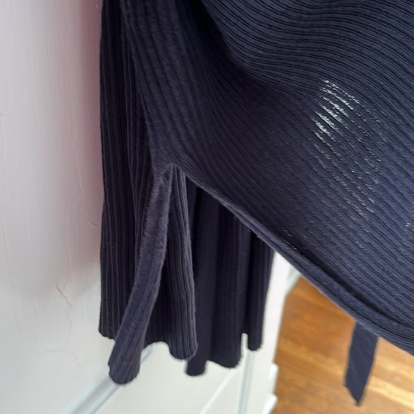 MM Lafleur Black Stanton Ribbed Cardigan - Picture 6 of 10